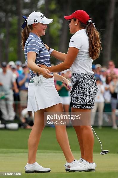Maria Fassi Of Mexico Congratulates Jennifer Kupcho Of The United News Photo Getty Images