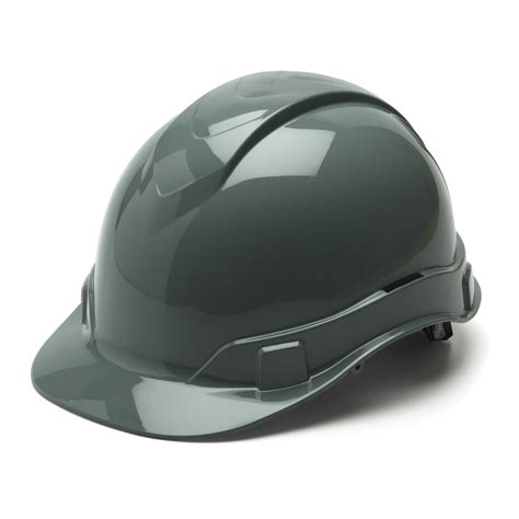 Pyramex Ridgeline Cap Style Hard Hat With 4 Point Ratchet Suspension