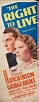 The Right to Live (1935) movie poster