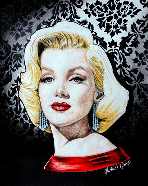 Marilyn By Electricelaine On Deviantart This Image First Pinned To