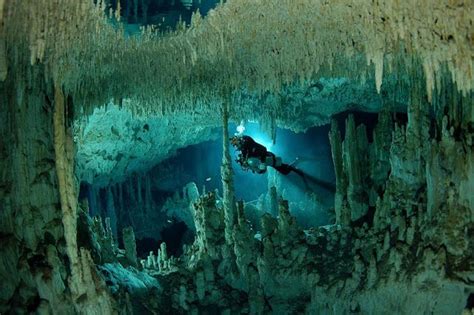 Worlds Deepest Underwater Cave Discovered Underwater Caves Cave
