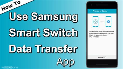 Double click android file transfer. How To Use Samsung Smart Switch Data Transfer App ...