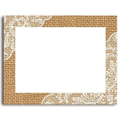 Premium cards (4) embossed (2) premium insert (2) premium paper (2) business. 24 Printable Blank Note Cards with Envelopes, Burlap and Lace | Invitation kits, Wedding notes ...