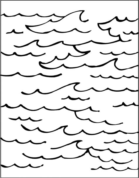 Water Black And White Waves Black And White Water Clipart Free Images