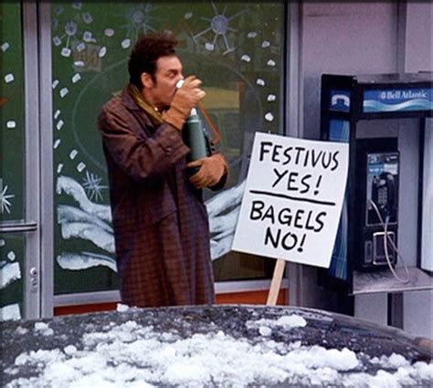 Seinfeld Kramer Happy Festivus Seinfeld Christmas Festivus