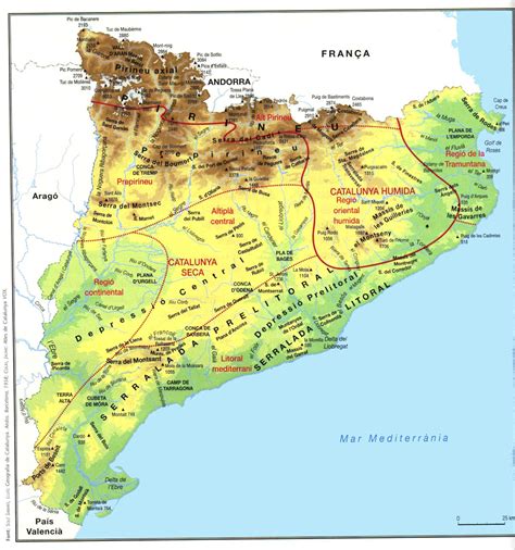Catalonia Maps