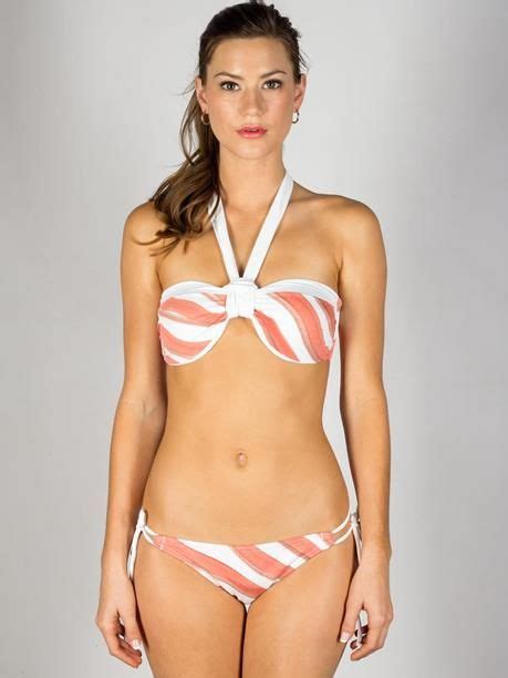 Charmosa Swimwear Karina Hand Painted Orange Bikini Hot Sex Picture