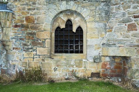 Old Stacked Stone Wall With Window Stock Image Image Of Building