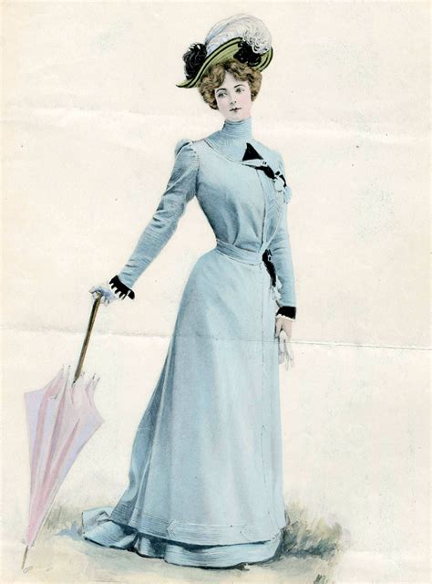 Victorian Fashion 1899 Edwardian Fashion Fashion Illustration
