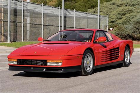 24k Mile 19885 Ferrari Testarossa For Sale On Bat Auctions Closed On
