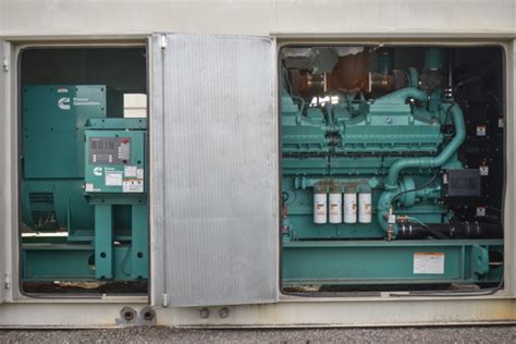 2250 Kw Cummins Qsk60 G9 Used Generator For Sale Unit 090103