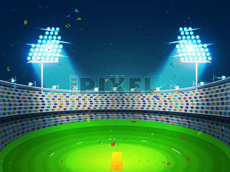 Cricket Playground Background