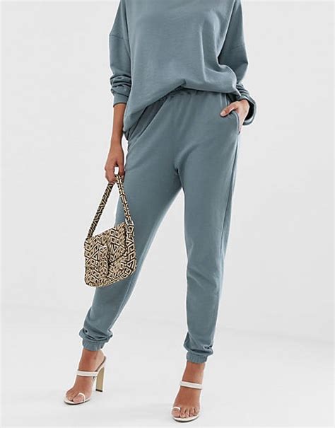 Missguided Jogger Co Ord In Grey Asos