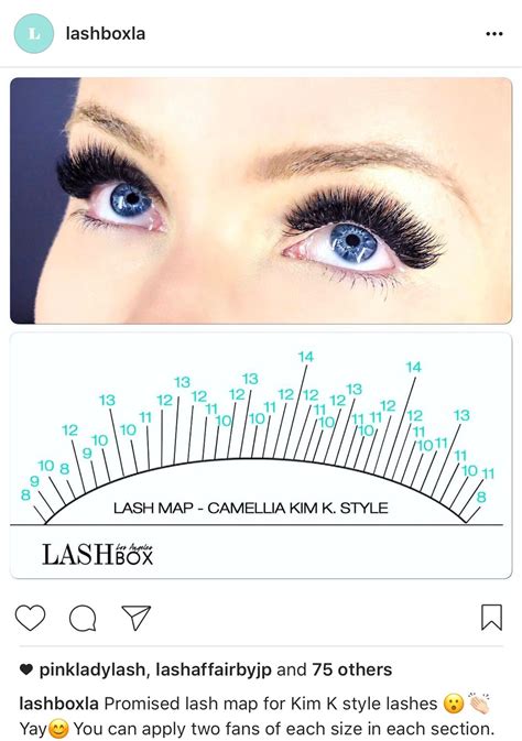 kim k pattern for lash extensions by lashboxla eyelash extensions lashes eyelashes