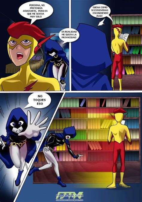 Teen Titans Raven Vs Flash