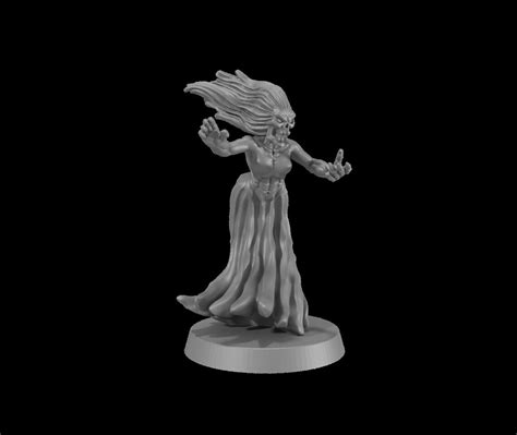 Undead Specter Ghostwraith 28mm Dungeons And Dragons Etsy