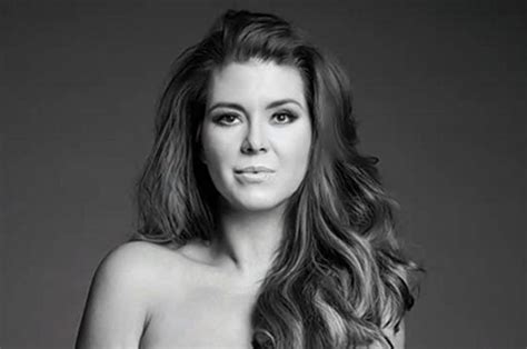 Alicia Machado Naked For PETA Miss Universe Strips For Anti Fur Photo