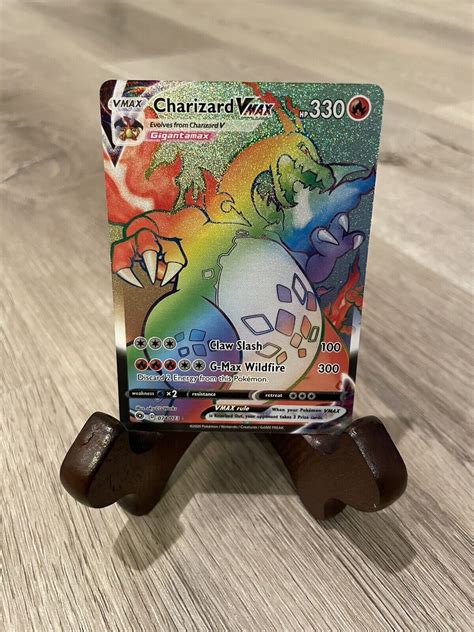 Charizard Vmax Pokemon Champion S Path Holo Secret Rainbow Rare