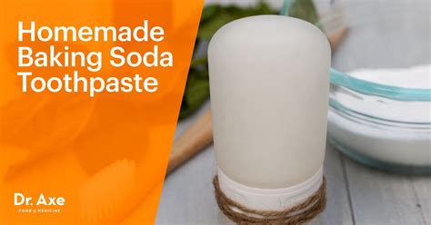 Homemade Baking Soda Toothpaste Recipe In 2020 Baking Soda