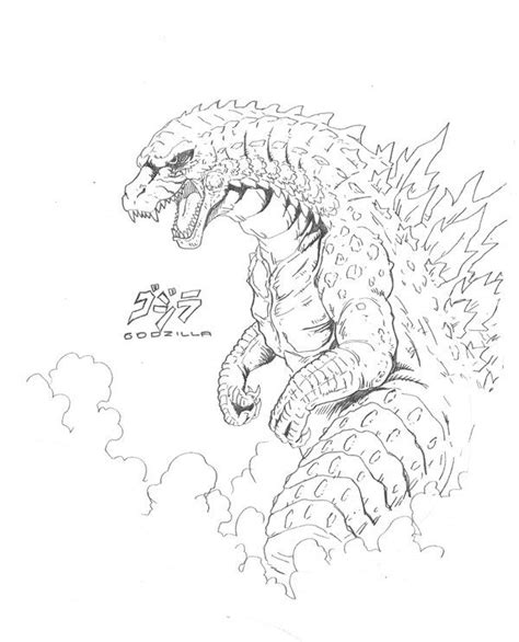 409 godzilla free clipart 4. Another Legendary Godzilla Sketch by Onore-Otaku on ...