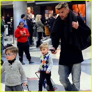 Martin split from his wife years ago, but maintains a close relationship with his children. Matteo Martin Photos, News and Videos | Just Jared