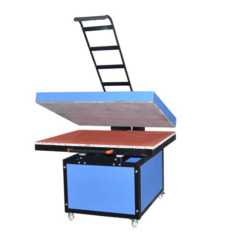 Clamp Shell Slide Table Large Size 80100cm Sublimation Manual Heat