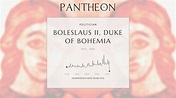 Boleslaus II, Duke of Bohemia Biography - Duke of Bohemia from 972 to ...