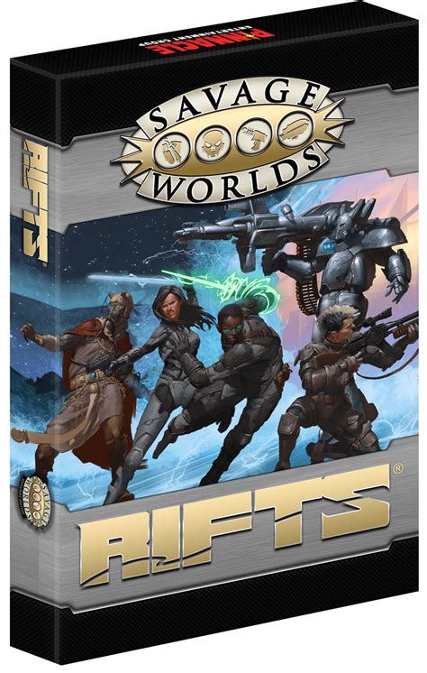 Rifts For Savage Worlds Archetype Dossiers Box Set 1 Pinnacle