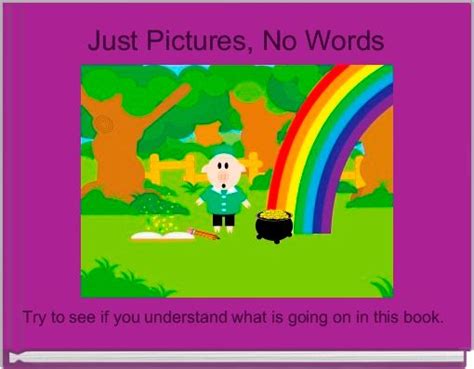 Just Pictures No Words Free Books And Childrens Stories Online