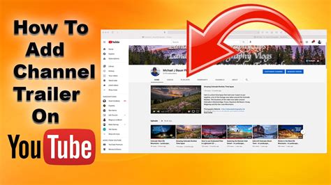 How To Add Channel Trailer On Youtube Youtube