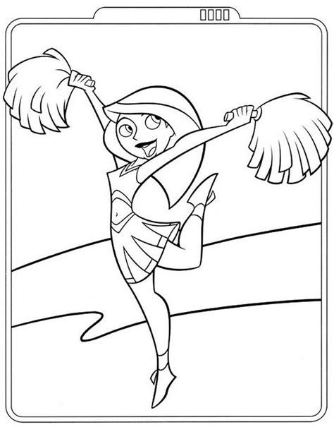 Ultimate Kim Possible Coloring Pages For Girls Coloring Pages