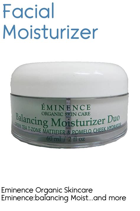 Eminence Organic Skincare Eminencebalancing Moisturizer Duo T Zone And Cheek 2 Oz 04 Ounce
