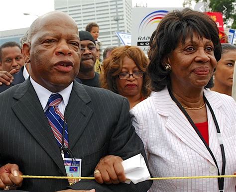 August 15, 1938) is the u.s. Rep. Maxine Waters Mourns the Death of Civil Rights Icon ...
