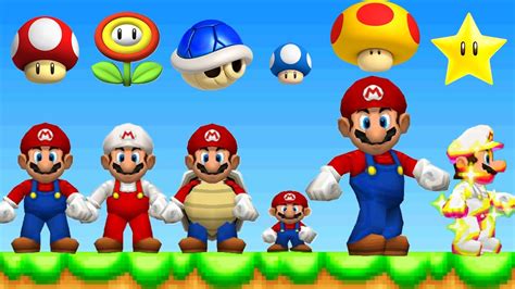 All New Super Mario Bros Power Ups