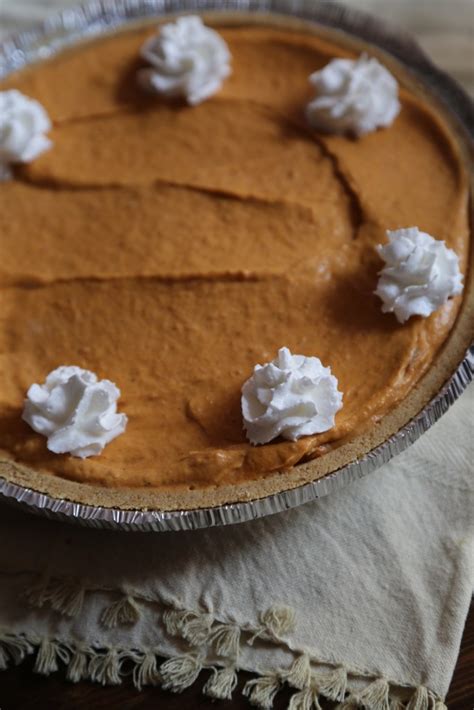 No Bake Pumpkin Butterscotch Pie Recipe