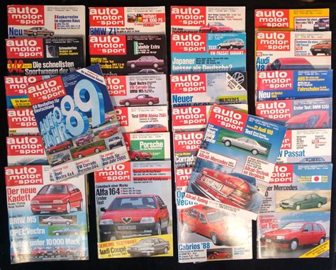 Auto Motor Und Sport Nr 1 Bis 26 1988 Jahrgang Komplett Automobilia