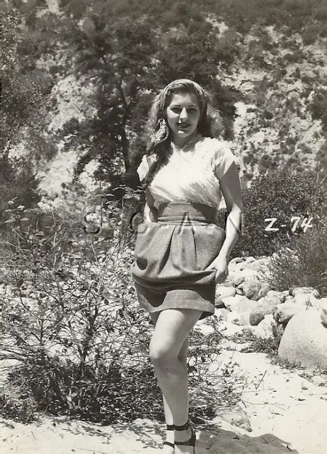 Original Vintage S S Risque Pinup Rp Endowed Woman Lifts Skirt