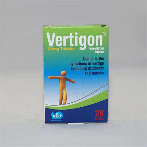 Vertigon Vertigo Dizziness And Nausea Tablets Medina Chemist