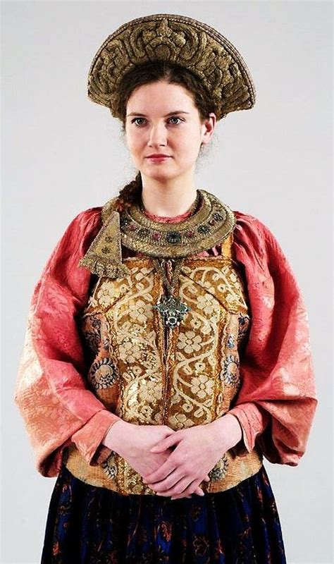 Russian Costume 19 20 Centuries Russian Traditional Dress Traditional