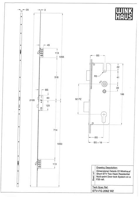 Stv Av3 45mm Backset Short Lock Sef Doors Sunflex Uk Parts Shop