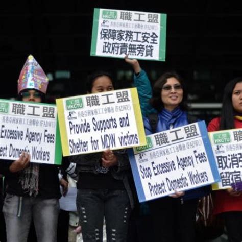 Domestic Helpers Push For An End To Live In Rule South China Morning Post