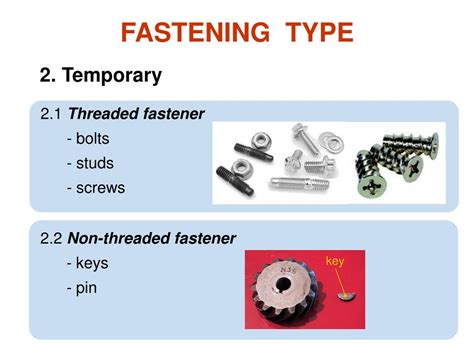Ppt Threaded Fasteners Powerpoint Presentation Free Download Id