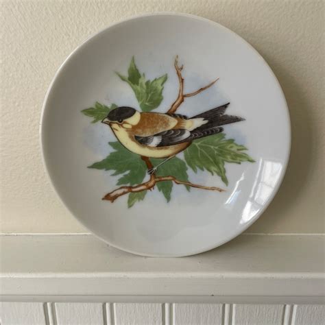 Antique Bird Plate Etsy