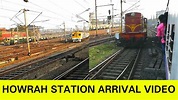 Howrah station Full Arrival Video by train [Full HD] - YouTube