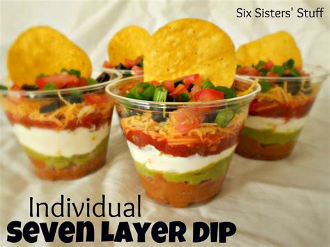 inspiration 26 individual seven layer dips