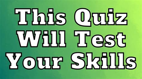 Test Your Skills With This General Knowledge Quiz Youtube