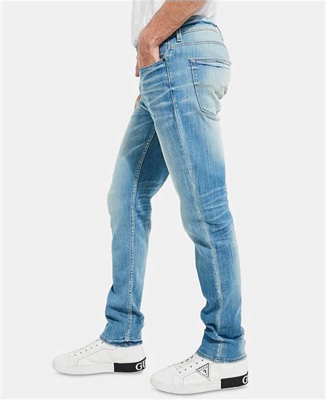Guess Mens Slim Tapered Freeform Jeans And Reviews Jeans Men Macys