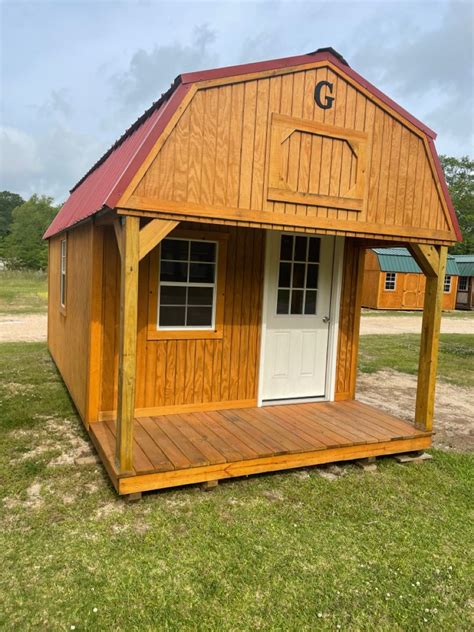 Sold 10x20 Graceland Lofted Barn Cabin Shed Organization Shed Storage
