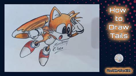 How To Draw Tails Youtube