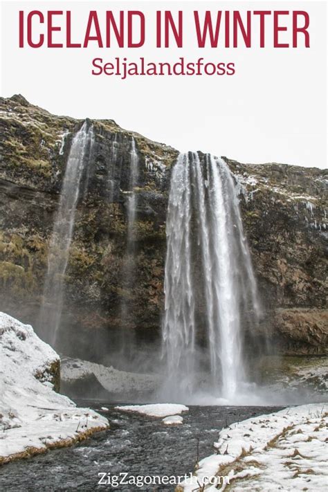 Seljalandsfoss In Winter Iceland Tips Photos Of Waterfalls